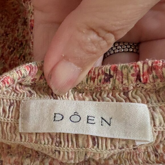 Doen Pansy Dress in Floral Calico, size M - Picture 6 of 8